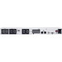 Cyberpower CP700EIPFCRM1U SAI Línea Interactiva 700VA/420W 6 Salidas Rack 1U Plata/Negro